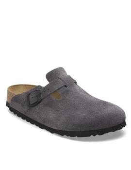 Zueco Birkenstock boston gris unisex