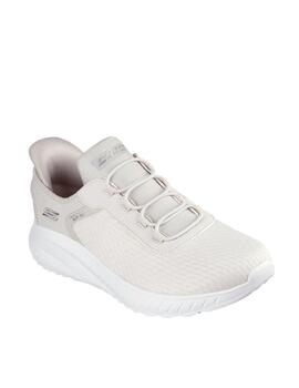 Deportiva Skechers Slipins blanco bobs