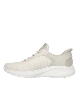 Deportiva Skechers Slipins blanco bobs