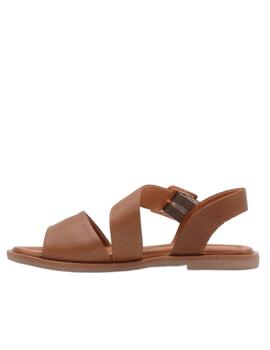 Sandalia Shaddy en cuero mujer 240300