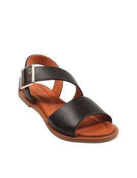 Sandalia Shaddy en negro mujer 240300