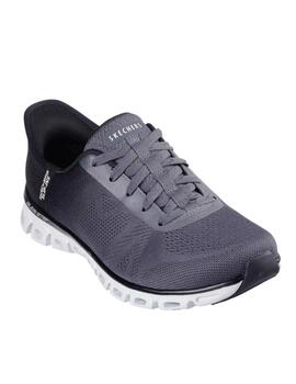 Deportiva Skechers Slipins en negro mujer