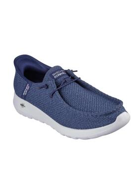 Wallabe Skechers slipin azul hombre