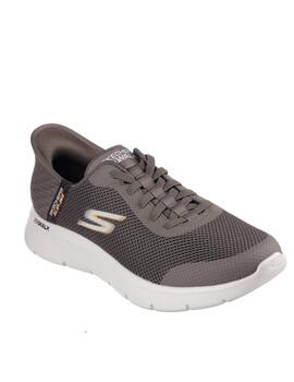Deportiva Skechers Slipins marron hombre 216324