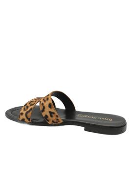 Sandalia leopardo de pala Bryan 1547
