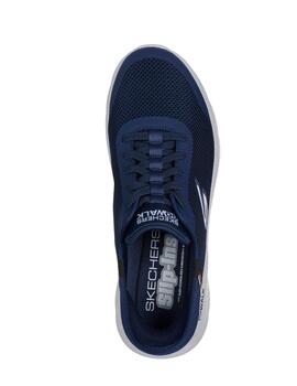 Deportivas Skechers 216324 slipins azul hombre
