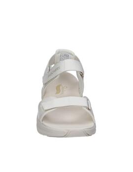 Sandalia Skechers Arch Fit blanca mujer