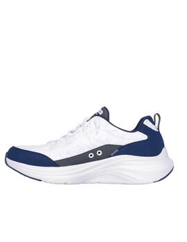 Deportiva Skechers Slipins 232619 blanco y azul