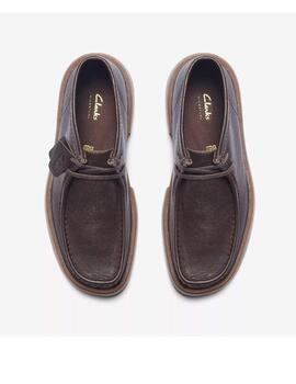 Botines Clarks Torview Hi Brown Leather hombre