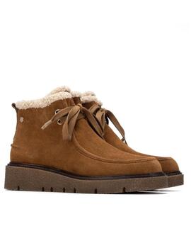 Botines Carmela 162670 camel mujer