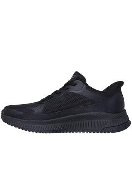 Skechers Slipins Bobs en negro mujer 117740