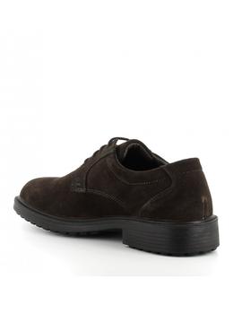 Zapato cordones waterproof marrón