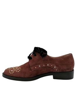 Zapato de cordones C-Doux en granate