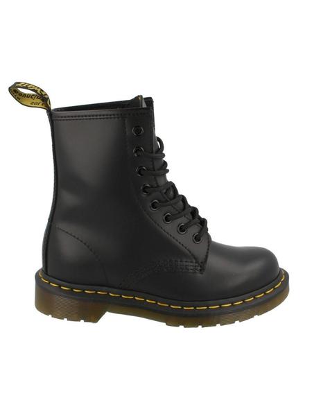 mujer Martens piel negra