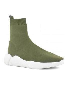 Sneaker calcetín verde