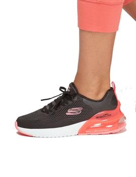 Skechers con camara de aire transparente