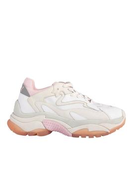 Ash addict deportiva mujer blanco rosa