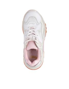 Ash addict deportiva mujer blanco rosa