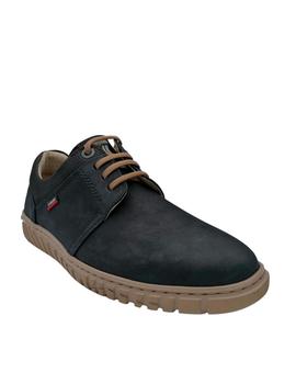 Zapato Callaghan hombre cordones azul marino