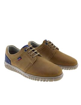 Zapato Callaghan hombre cordones en taupe