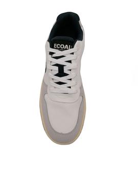 Deportiva Ecoalf tenis combinada blanca y azul