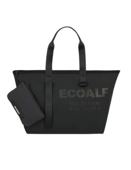 Bolso Ecoalf con logo en color negro