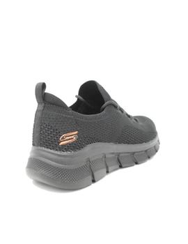 Deportiva Skechers Bobs B flex negro