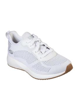 Deportiva Skechers Bobs squad blanco