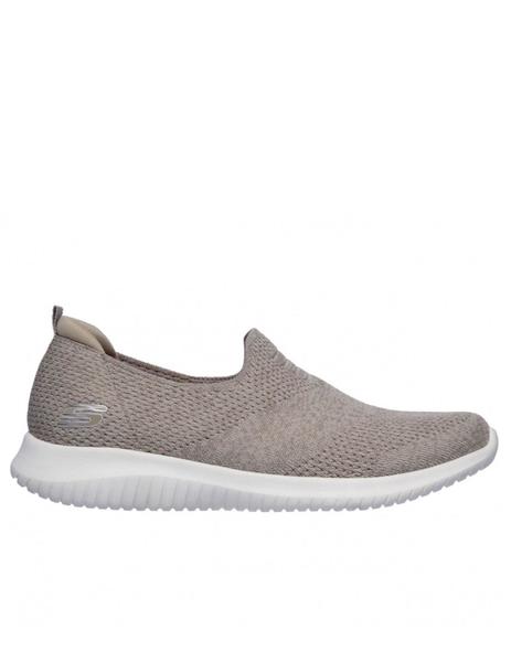 Deportiva Skechers taupe sin