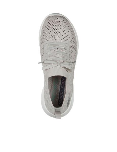 Skechers taupe con lazo