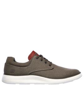 Deportiva Skechers status en taupe