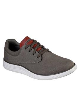 Deportiva Skechers status en taupe