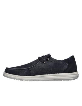 Zapato Skechers melson en azul