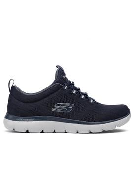 Deportiva Skechers summits en azul