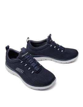 Deportiva Skechers summits en azul