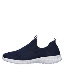 Deportiva Skechers sin cordones azul