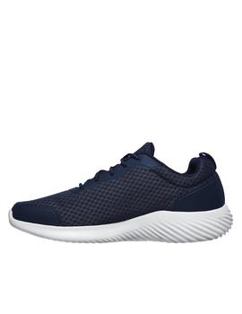 Deportiva Skechers bounder en azul