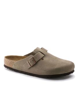 Zueco Birkenstock Boston en color taupe