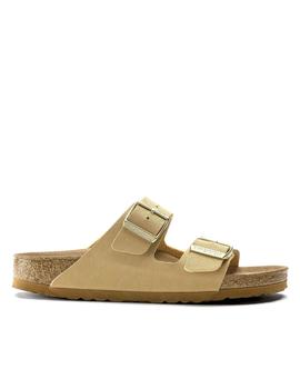 Birkenstock Arizona Vegan Latte Cream