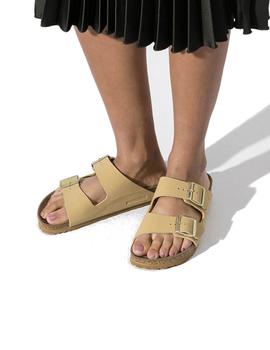 Birkenstock Arizona Vegan Latte Cream