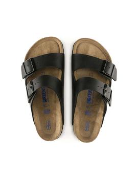 Birkenstock Arizona plantilla blanda en negro