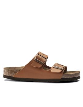 Sandalia Birkenstock Arizona en color cuero