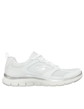 Deportiva mujer Skechers en blanco