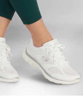 Deportiva mujer Skechers en blanco