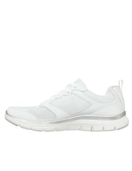 Deportiva mujer Skechers en blanco