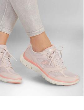 Skechers deportiva mujer en rosa