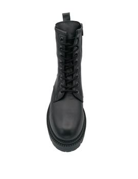 Botines Inuovo con cordones en negro