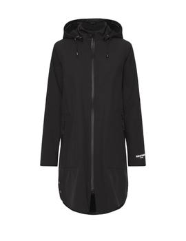 Abrigo oversize Ilse Jacobsen Rain 128 en negro