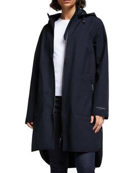 Abrigo oversize Ilse Jacobsen Rain 128 en negro