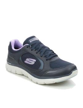 Deportiva Skechers waterproof navy combi